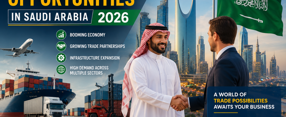 Import Export Opportunities in Saudi Arabia 2026