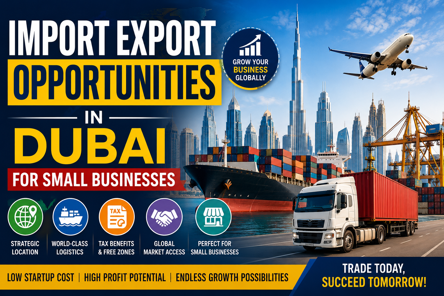 Import Export Opportunities in Dubai for Small Businesses